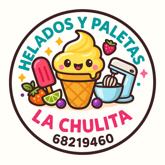 Logo Helados y Paletas La Chulita