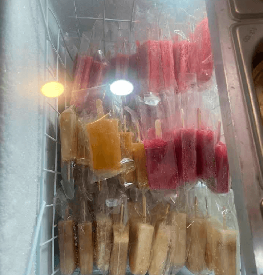 Helado servido en wafle La Chulita